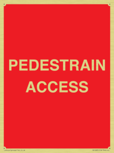 PEDESTRAIN ACCESS